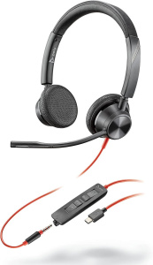 Гарнитура Plantronics Poly BlackWire 3325-M USB-A MS Teams 214016-01