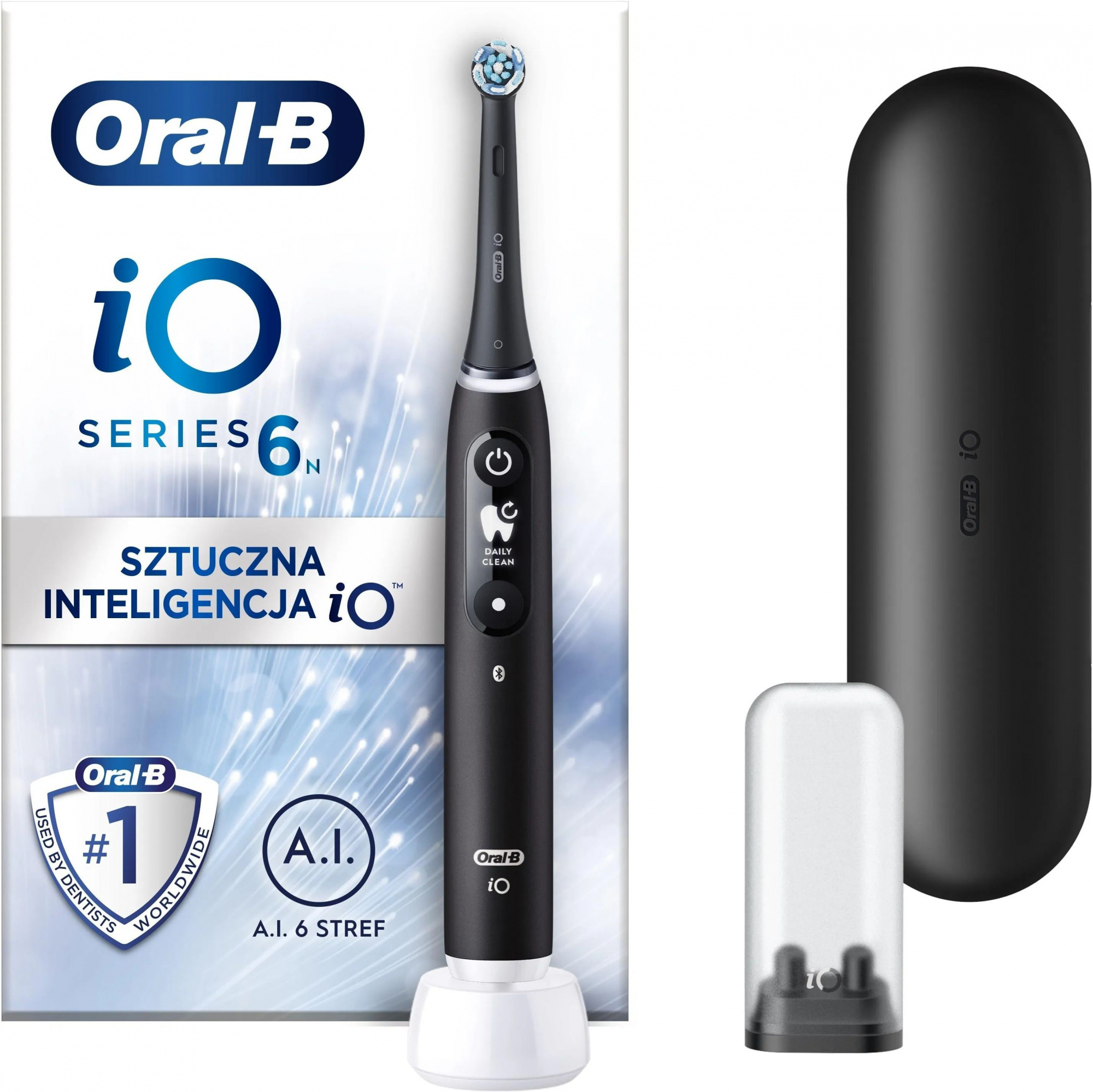 Электрическая зубная щетка Oral-B iO 6N Black