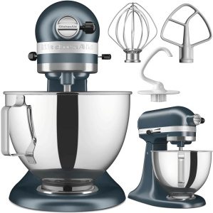 Планетарный миксер KitchenAid 5KSM95PSEBS голубая сталь