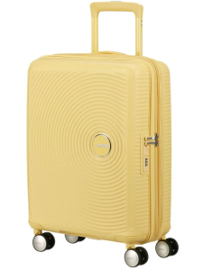 Чемодан American Tourister Soundbox 55 см,41 л, желтый