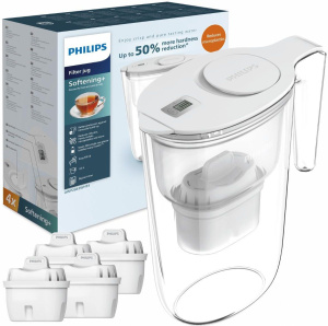 Фильтр-кувшин Philips Micro X-Clean Softening+ AWP2943WHT4/10