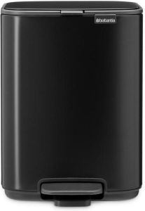 Мусорное ведро с педалью Brabantia Bo 237805 4л, черное
