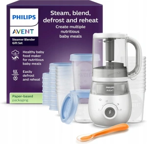 Блендер-пароварка Philips AVENT 4-в-1 SCF883/20, белый
