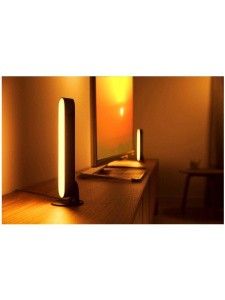 Панель освещения Philips Hue Play 2 модуля+адаптер питания, EU версия, цвет арматуры:, черный