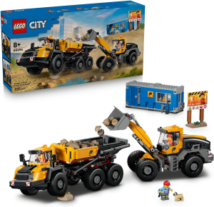 Конструктор LEGO City 60494 Самосвал и фронтальный погрузчик