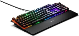 Игровая клавиатура SteelSeries Apex 5, черная
