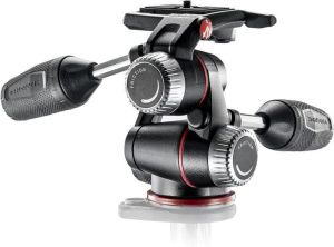 Трёхплоскостной наклонный штатив Manfrotto MHXPRO-3W с пластиной RC2, чёрный