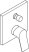 Смеситель для ванны Hansgrohe Vivenis 75415000, хром