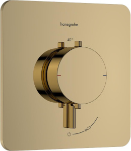 Смеситель для душа Hansgrohe Ecostat Comfort Q 33712990, полированное золото