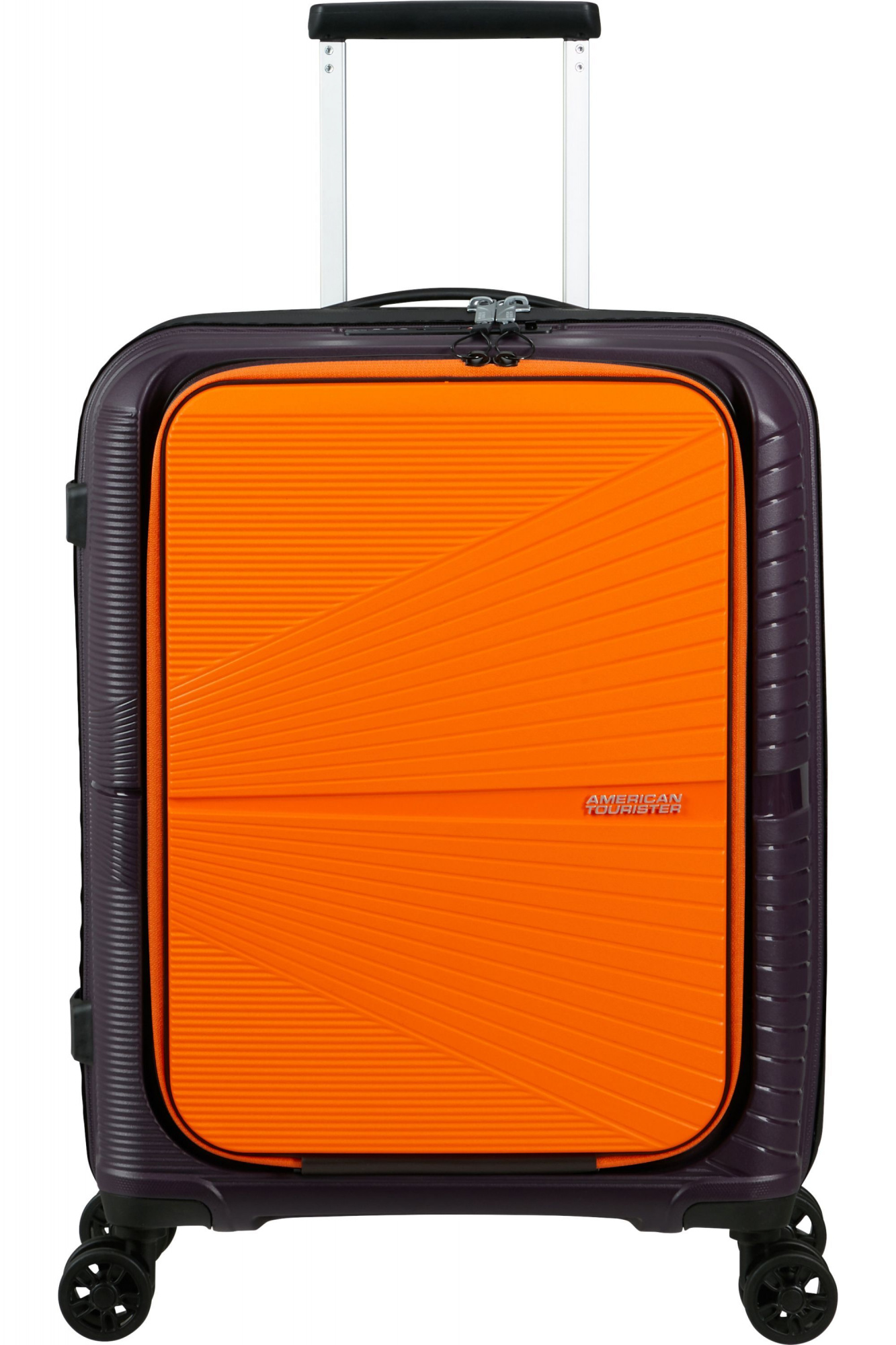 American Tourister Airconic 55cm 34л Ручная кладь 15,6 Темно-сливовый/Оранжевый