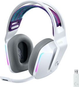 Игровая гарнитура Logitech G733 LIGHTSPEED 981000883, белая
