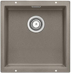 Кухонная мойка Blanco Subline 400-U с автоматической пробкой 517433, трюфель