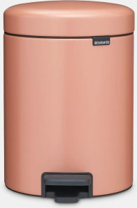 Мусорное ведро с педалью Brabantia NewIcon 255267, 5 л, тёплая медь