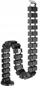 Органайзер для кабелей Fellowes CableSpine, черный