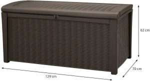 Садовый ящик Keter Borneo 416L (17197731)
