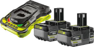 Комплект аккумуляторов и зарядного устройства RYOBI RC18150-250X