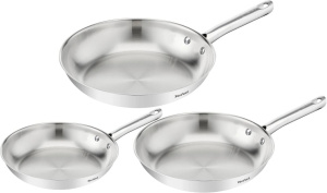 Набор посуды Tefal Duetto On B866S334 3 предмета серебристый
