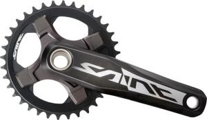 Система шатунов Shimano Saint FC-M820 Htii, 175 мм, 1X10, 36 зуб., без подшипника