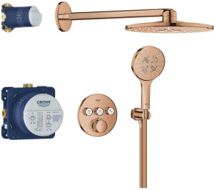 Душевой комплект Grohe SmartControl Rainshower SmartActive 310 34863DA0