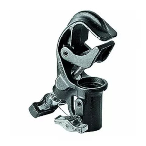 Зажим Manfrotto 337 Hot Shoe Bubble Level-2 Axis 337, чёрный