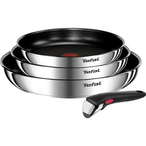 Набор сковород Tefal Ingenio Emotion+ L897S455 22/24/28см 4 предмета со съемной ручкой