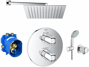 Душевой комплект Grohe Grohtherm 1000 Slim 30× 19986000+35500000+2760110E+28671000