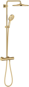 Душевая стойка Grohe Rainshower SmartActive 26836GL0, золото