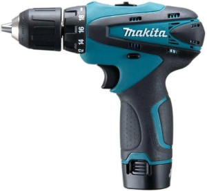 Дрель-шуруповёрт Makita DF330DWE 10,8V с АКБ 2x1,3 Ah и ЗУ