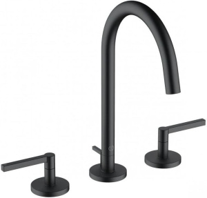 Смеситель для раковины Kludi Nova Fonte Puristic 201433915, матовый черный