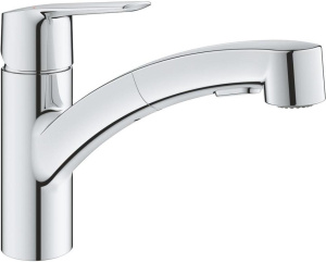 Смеситель для кухни Grohe Start Однорычажный кухонный, хром, для установки под окном 1012410000