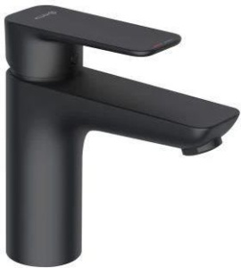 Смеситель для раковины Kludi Pure&Style 402923975, матовый черный