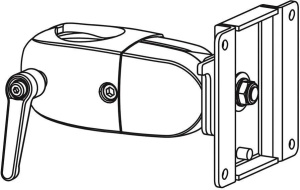 Кронштейн с одним поворотным узлом с зажимом Ergotron DS100 Clamping Single Pivot (47-058-200)