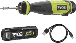 Аккумуляторный паяльник RYOBI RSI4120G с АКБ