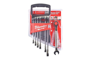 Набор инструментов Milwaukee 4932464993, 7 предм., серебристый