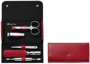 Набор для маникюра Zwilling Classic Inox 97546-003, красный