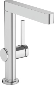 Смеситель для раковины Hansgrohe Finoris 76060340, шлифованный черный хром