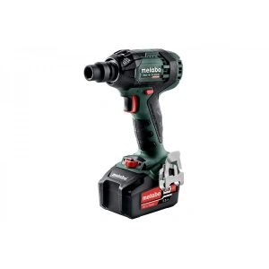 Аккумуляторный ударный гайковерт Metabo SSW 18 LTX 300 BL 602395650 с 2 АКБ и ЗУ в кейсе