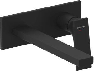 Смеситель для раковины Kludi Decus 542453975, настенный, матовый черный