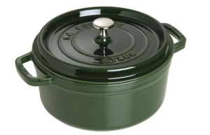 Чугунная кастрюля Staub Cocotte 24 см, зелёная 405093560