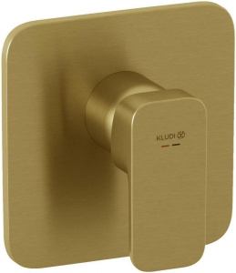 Смеситель для ванны и душа Kludi Renon 42755N075, матовое золото