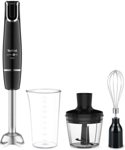 Блендер TEFAL Infiny Force HB943838, 3 в 1, мощностью 1000 Вт, емкостью 0,8 л, режимами работы «Турбо», черный