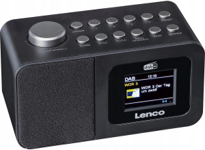 Радиочасы Lenco CR-625BK, черный
