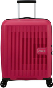 Чемодан American Tourister AeroStep EXP S, розовый