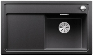 Кухонная Blanco Zenar 45S-F Silgranit PuraDur 523789, антрацит