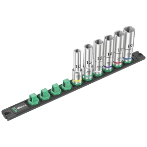 Набор длинных ударных торцевых головок Wera Impaktor C Deep 05005470001, 1/2"