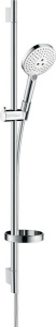 Душевой гарнитур Hansgrohe Raindance Select S 120 26631400, белый хром, 3jet