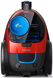 Пылесос Philips PowerPro Compact FC9330/09, красный