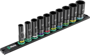 Набор торцевых головок Wera 9660, 3/8"