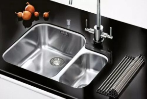 Кухонная раковина Franke Smart SRX 160-34-16 122.0739.170, малый правый отсек, нержавеющая сталь