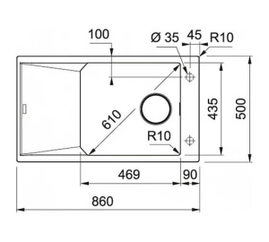 Кухонная раковина Franke FXG 661 114.0528.779, Ореховый